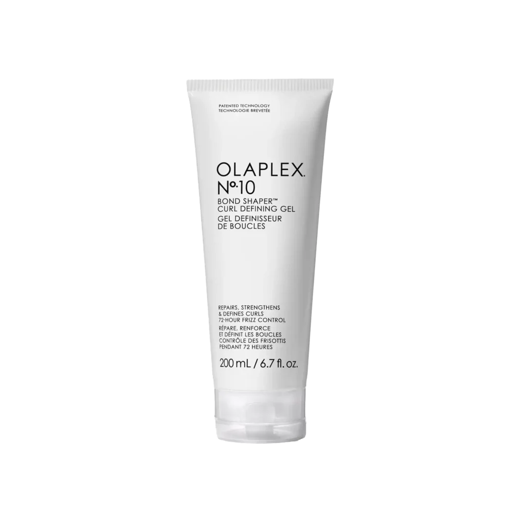 Voorkant van een tube Olaplex No.10 Bond Shaper Curl Defining Gel van 200 ml.